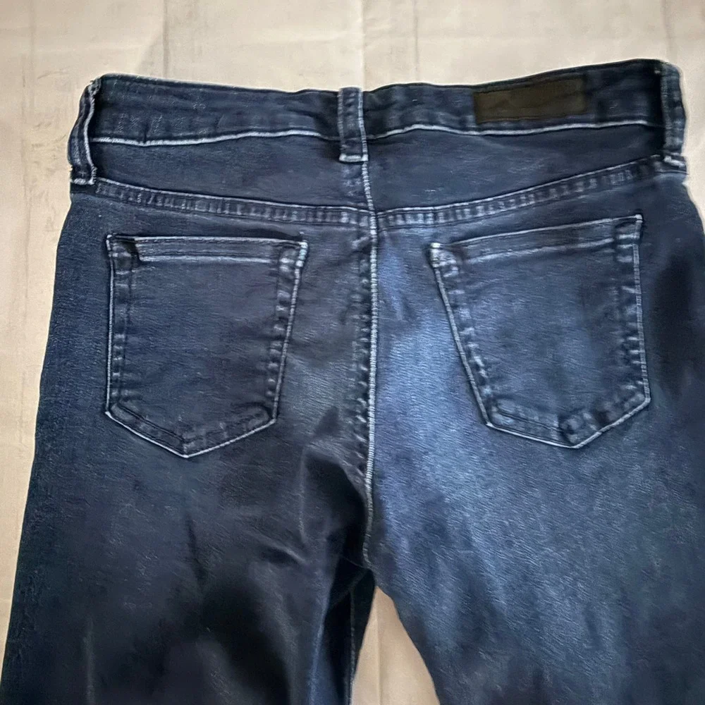 Polo Ralph Lauren Girls Skinny Jeans Dark Wash Blue Denim XL 16 RN 41381